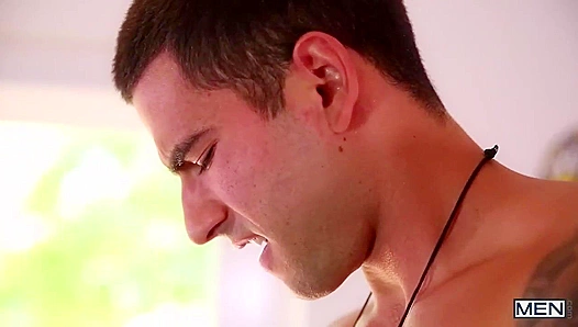 Tobias, Vadim Black, & Todd - Drilling Holes in a Wild Gay Threesome