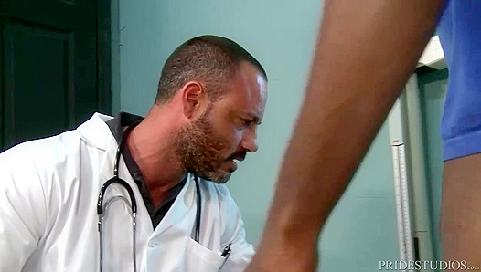 Extra Big Dicks: Interracial Anal Action at the Doctor's with Joey Doves and Corey Woods