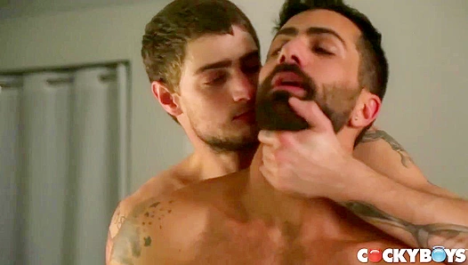 Horny Adam Ramzi Fully Submits to Dominant Justin Brody