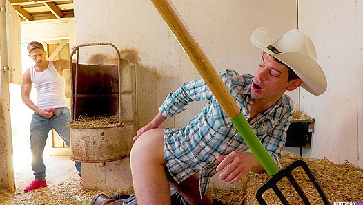 Raw Rendezvous - Gay Cowboys Roman & Michael Get Wild Next Door