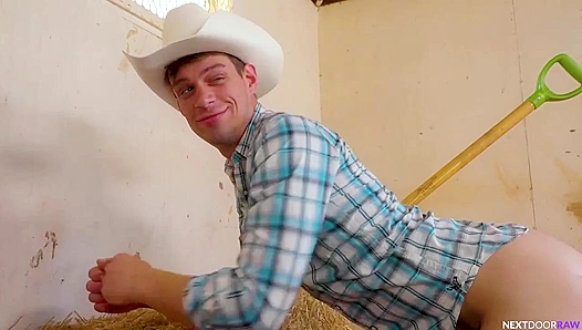 Raw Rendezvous - Gay Cowboys Roman & Michael Get Wild Next Door