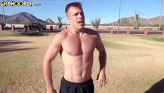 Michael Kasten Cums Quick After Hot Masturbation Session