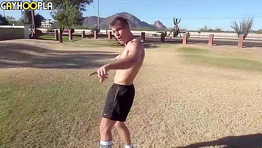 Michael Kasten Cums Quick After Hot Masturbation Session