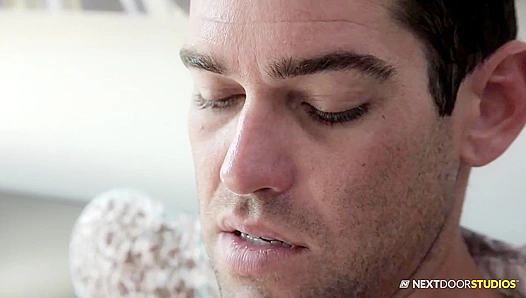 Trevor Bigg's Fat Dick Gets Jerked by His Horny Neighbor