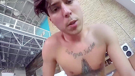 Jack Hunter & Cameron Cyle Pound Each Other Raw on the Floor -  Gay XXX