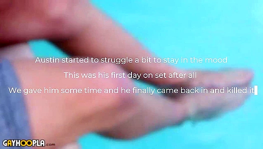 Austin Martin Strokes His Hot Cock Solo - GayHoopla