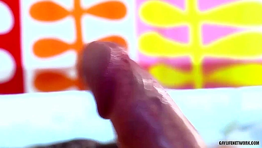 Soccer Twink Kevin Ateah Strokes His Perfect Cock On Camera