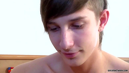 Soccer Twink Kevin Ateah Strokes His Perfect Cock On Camera