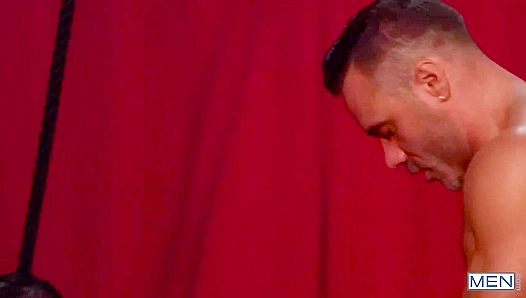 Manuel Skye and Andy Star - Bondage Gods Fucking on Stage