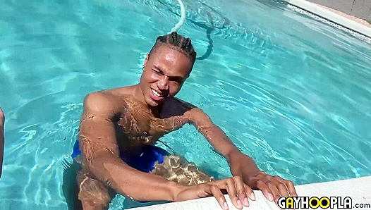 Baron Wade Flexes & Strokes His Massive Cock Solo - GayHoopla