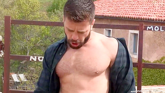 Hung Studs Hector de Silva & Josh Milk Pound Each Other Raw on Bed