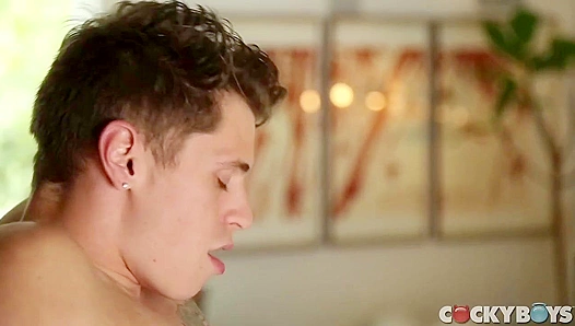 Couch Quickie - Cocky Boys Justin Matthews & Troy Accola