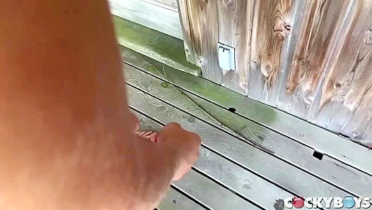 Max Konnor Fucks Angel Rivera Hard and Leaves a Messy Facial - Cocky Boys