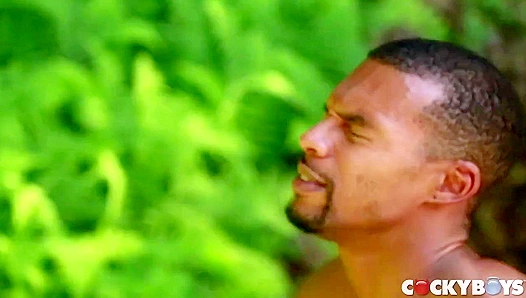 Cocky Boys - Boomer Banks Fucks Jacen Zhu Outdoors