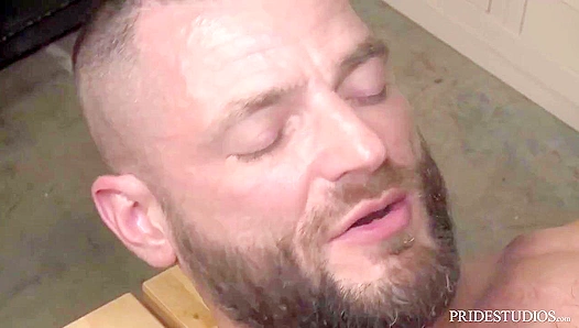 Extra Big Dicks - Aaron Trainer Fucks Jake Morgan in the Locker Room