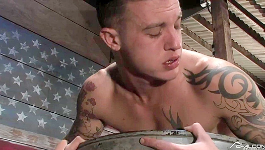 Riding Hard - All-American Anal with James Ryder & Aleks Buldocek