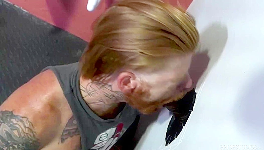 Bennett & Aaron's Glory Hole Anal Adventure - Extra Big Dicks