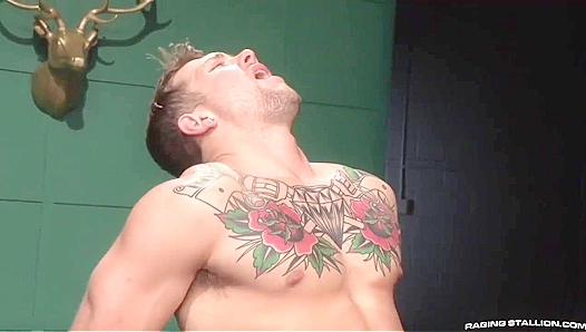 Sebastian Kross Gets Fucked Raw by Tyce Jax - Raging Stallion Gonzo AssFuck