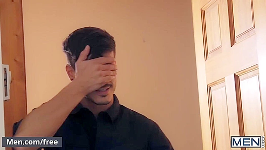 Hunk Theo Drills His Lanky Roommate Jay's Tight Hole