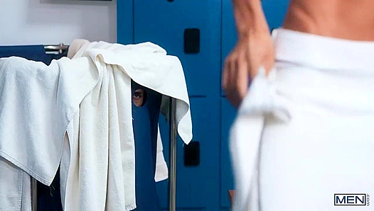 Locker Room Sodomy - Angel Elias & Marco Alessandro Heat Up the Lockers