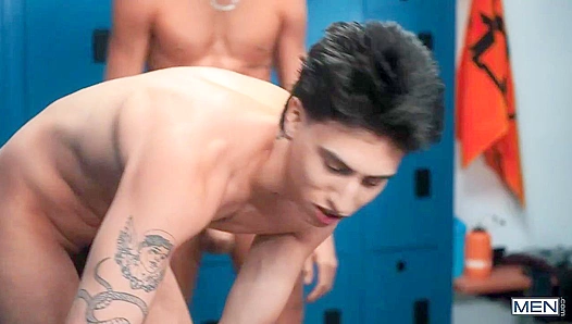 Locker Room Sodomy - Angel Elias & Marco Alessandro Heat Up the Lockers