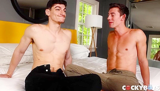 Aiden Ward & Zane Kazan Bareback for Some Wild Cocky Pleasures