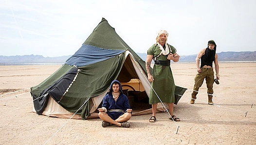 Damian Night's Anal Mirage - A Wild Encounter with New Friends