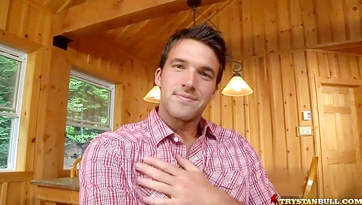 Trystan Bull Cums Outside - A Raw Outdoor Encounter