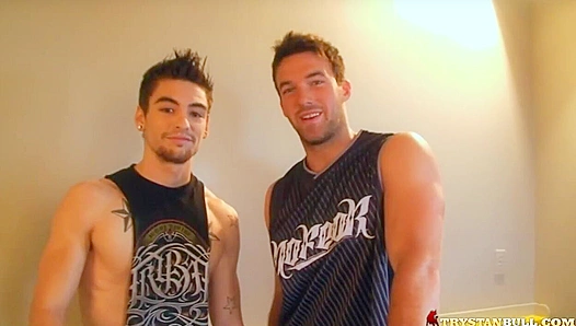 Trystan Bull & Jonny Torque Heat Up - Intense Action On The Set