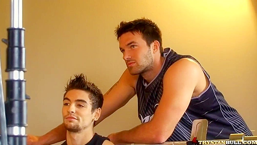 Trystan Bull & Jonny Torque Heat Up - Intense Action On The Set