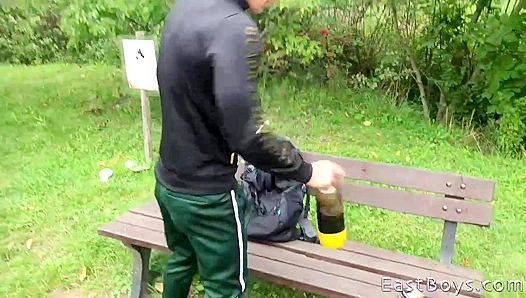 Muscular Daniel Donovan Flexes His Gains for Hot Eastboys Action