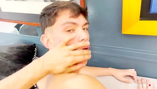 Amateur POV - Daniel Herrera Gets His Booty Blasted Brutally