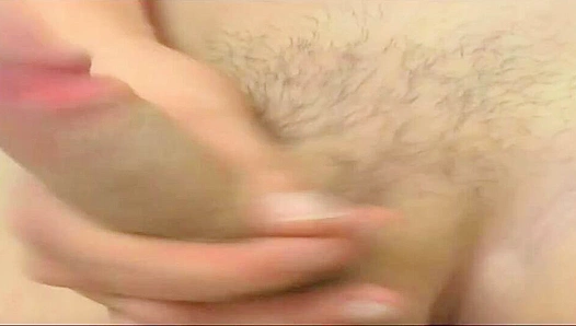 Ari Black Strokes His Hard Cock and Blows a Colossal Load