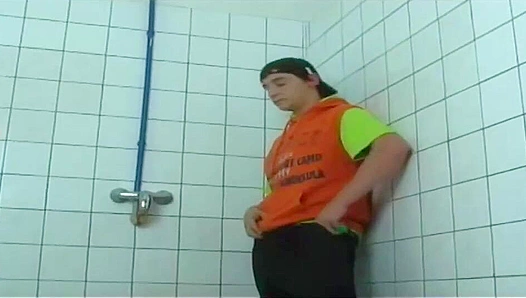 Ari Black Strokes His Hard Cock and Blows a Colossal Load