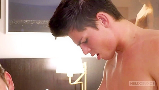 Seth & Austin's Sideways Seduction - Helix Studios