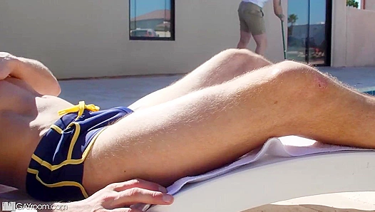 Poolside Passion - Timothy Drake & Trent Summers Get Wild at Man Royale