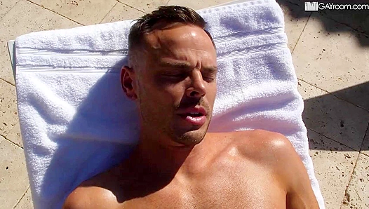 Poolside Passion - Timothy Drake & Trent Summers Get Wild at Man Royale