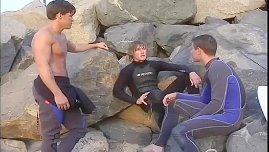 Jesse Santana & Derek Brodie Strip Down for Some Hot Gaping Action