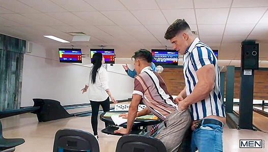 Malik & Angel's Sexy Bowling Alley Encounter