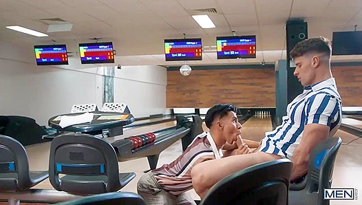 Malik & Angel's Sexy Bowling Alley Encounter
