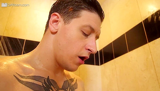 Shower Bait - Brad Rockwell Pounds Dalton Riley Under the Waterfall