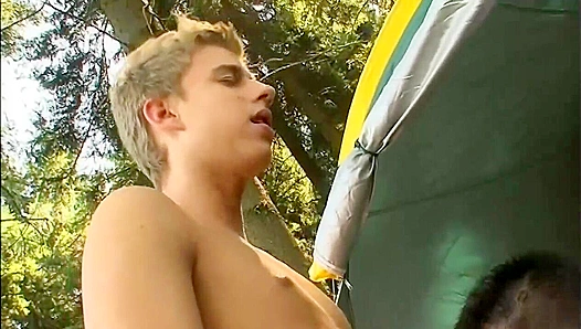 Hard Twink Action - Watching Kevin Maltby's Intense Session - Gay XXX