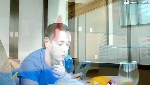 Stepdad Seduction - Trevor Laster and Parker Matthews Heat Up Man Royale