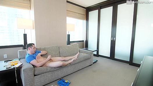 Stepdad Seduction - Trevor Laster and Parker Matthews Heat Up Man Royale