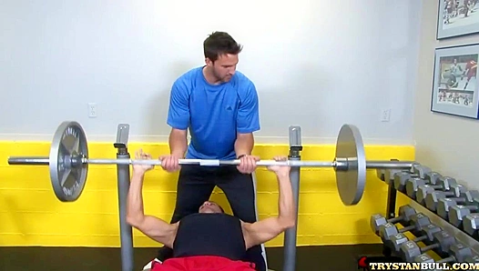 Trystan Bull &BrandonLewis - Stamina Training Turns Steamy