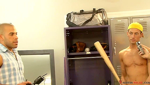 Austin Wilde & Kyle Quinn - Hardcore Oral Action On The Set