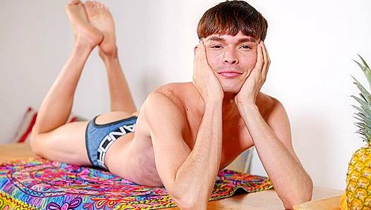 Gay XXX - Jacob Buccilla Jerks His Cock, Looking So Damn Cute