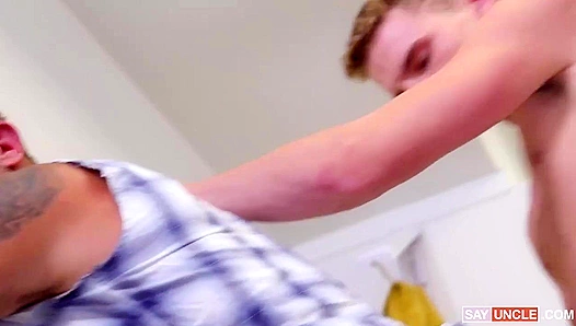 Jack Waters Fucks Stepdad Greg Dixon After a Wild Session - DadCreep