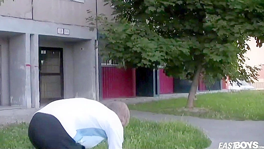 Fabo the Twink Cums Solo - Eastboys