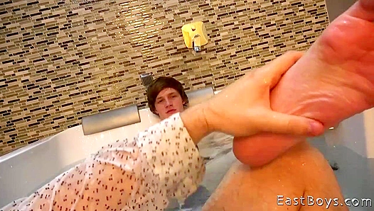 Feet Worship and Tight Booty Action - Antony Carter's Sensual Session - Eastboys